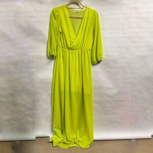 Eleana Flowy Neon Dress